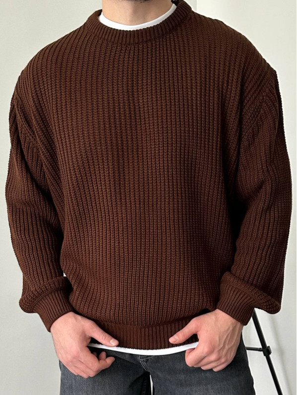 Вʼязаний oversize светр Вʼязаний oversize светр