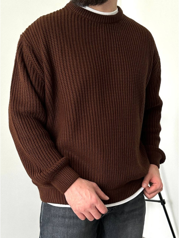Вʼязаний oversize светр