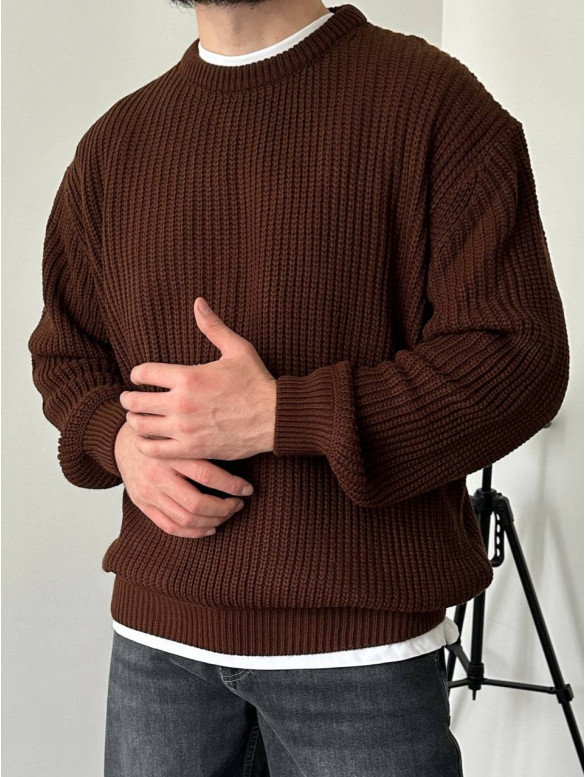 Вʼязаний oversize светр