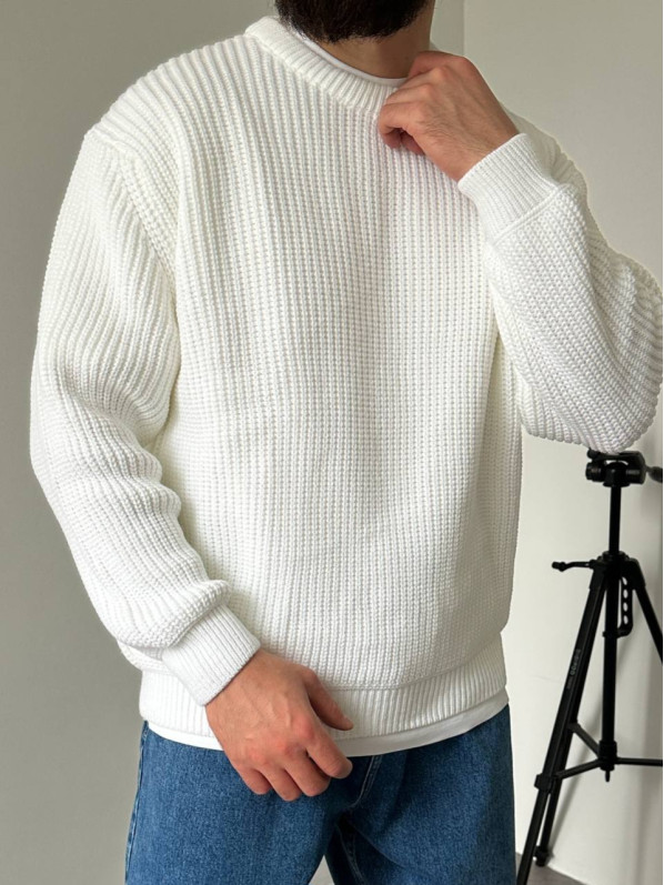 Вʼязаний oversize светр Вʼязаний oversize светр