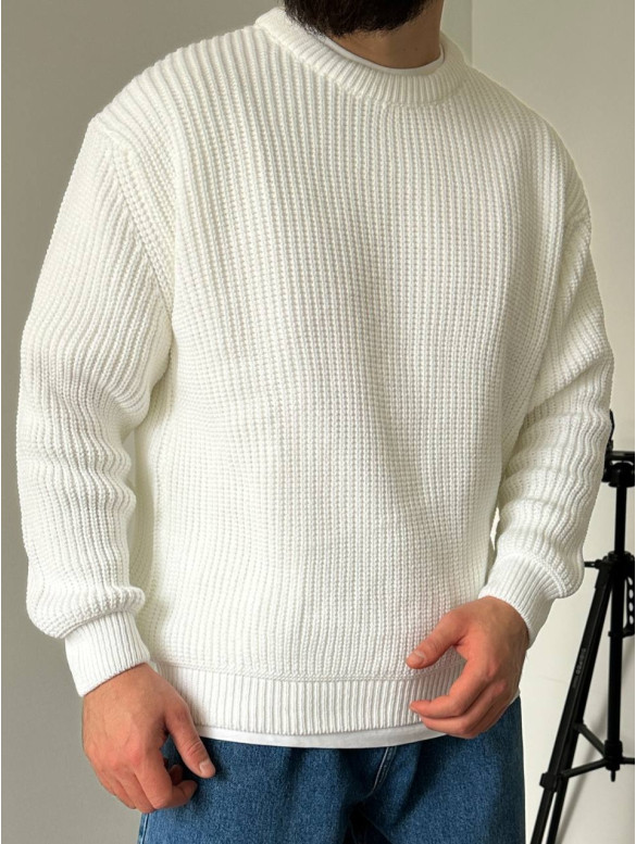 Вʼязаний oversize светр