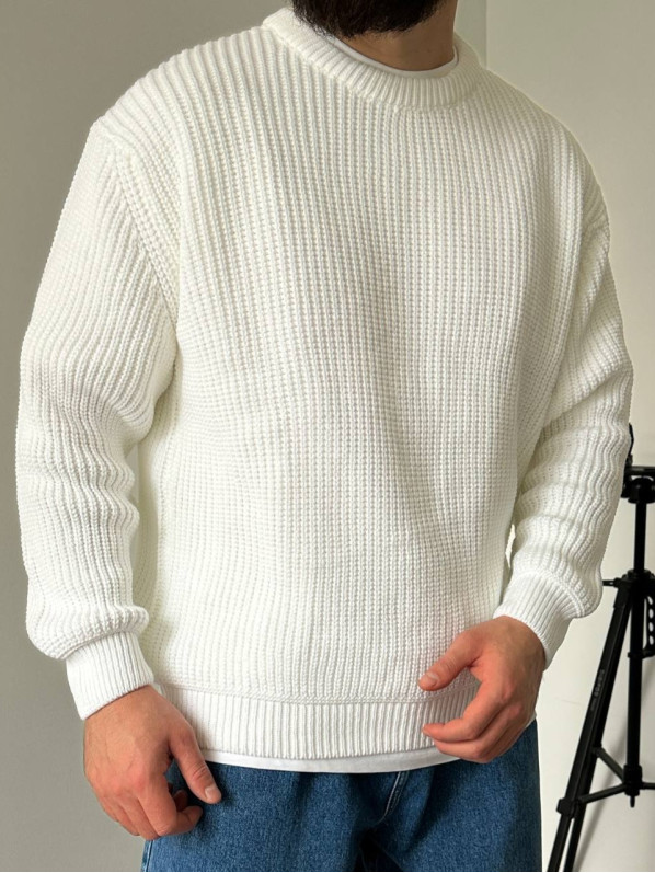 Вʼязаний oversize светр Вʼязаний oversize светр