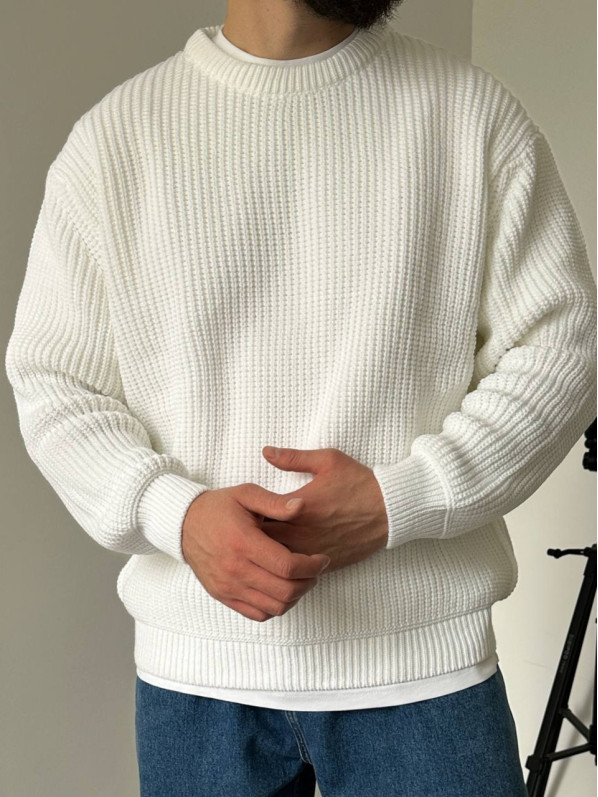 Вʼязаний oversize светр Вʼязаний oversize светр