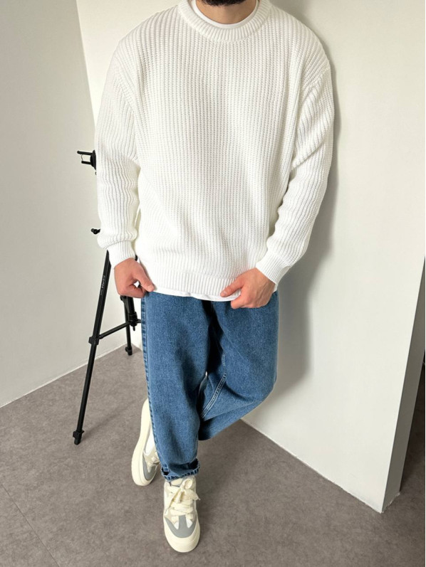 Вʼязаний oversize светр Вʼязаний oversize светр