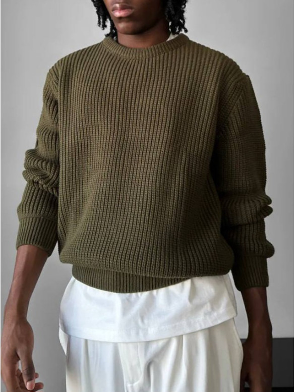 Вʼязаний oversize светр
