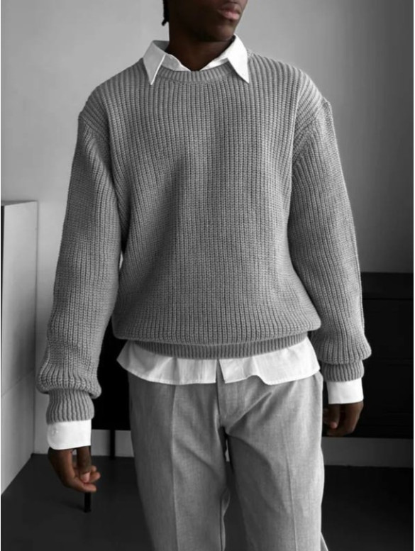 Вʼязаний oversize светр
