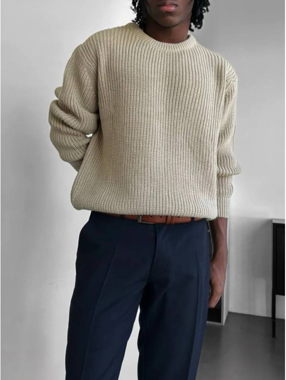 Вʼязаний oversize светр