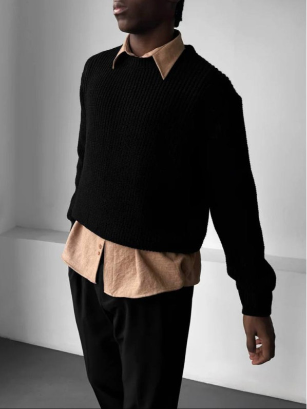 Вʼязаний oversize светр Вʼязаний oversize светр