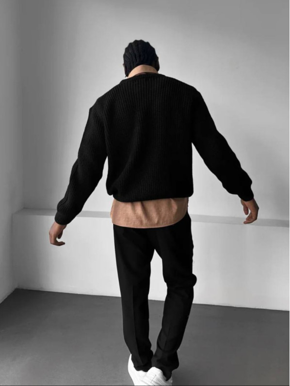Вʼязаний oversize светр Вʼязаний oversize светр