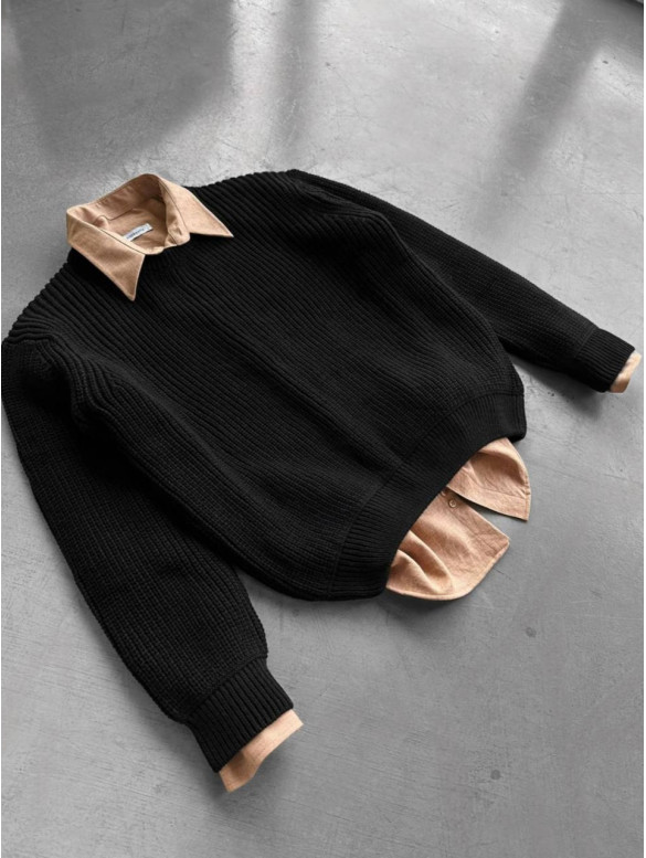 Вʼязаний oversize светр