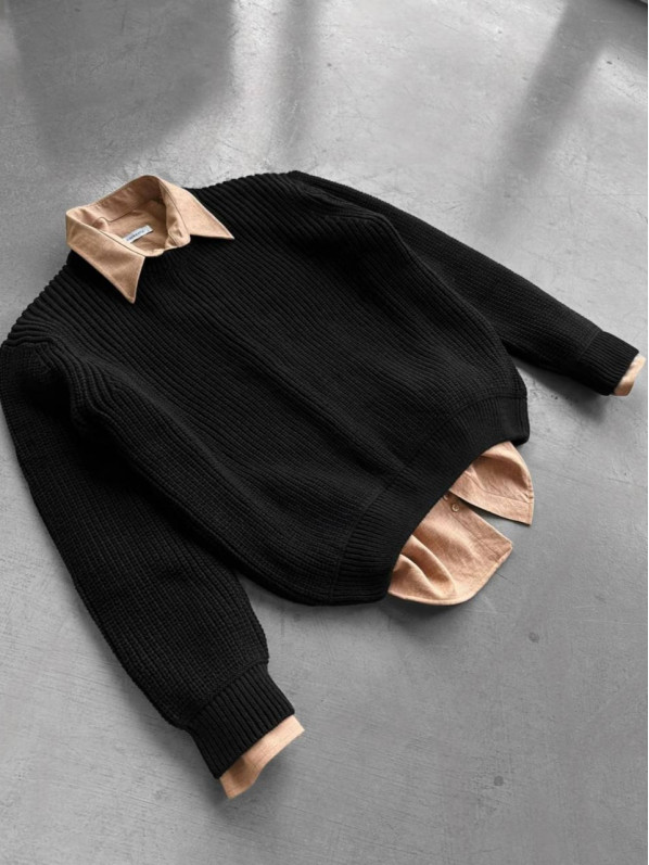 Вʼязаний oversize светр Вʼязаний oversize светр