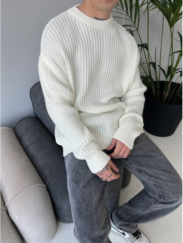В'язаний oversize светр