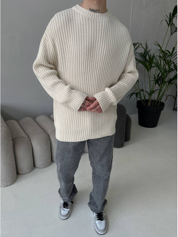 В'язаний oversize светр