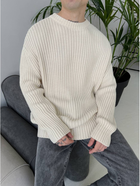 В'язаний oversize светр