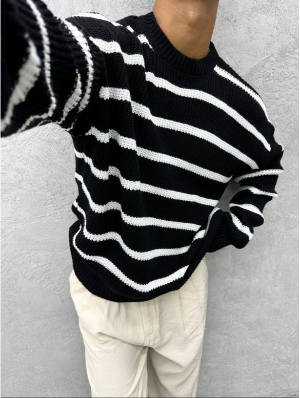 Oversize светр цупкої в'язки