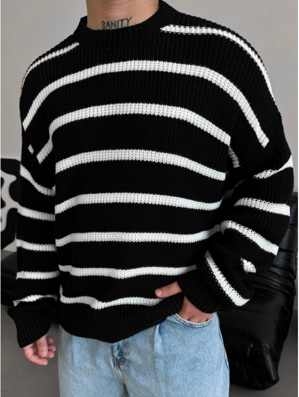 Oversize светр цупкої в'язки