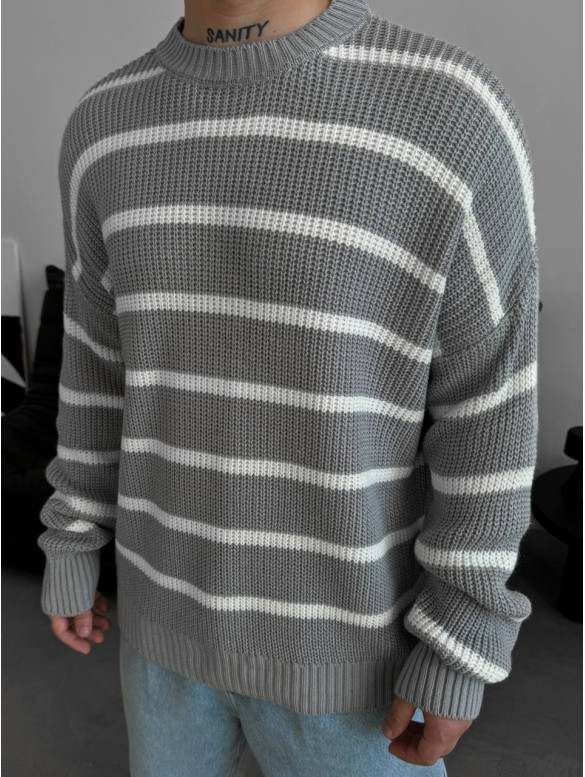 Oversize светр цупкої в'язки