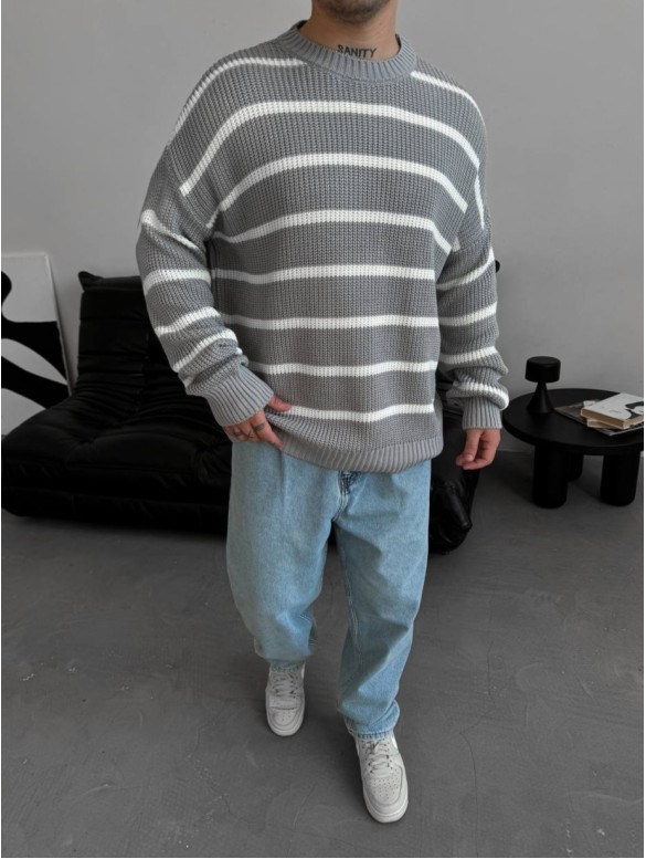 Oversize светр цупкої в'язки