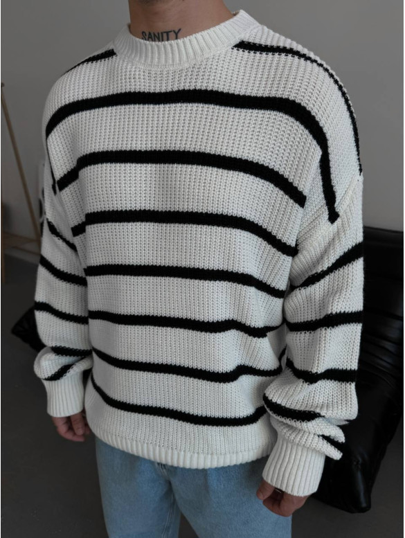 Oversize светр цупкої в'язки