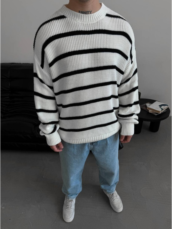 Oversize светр цупкої в'язки