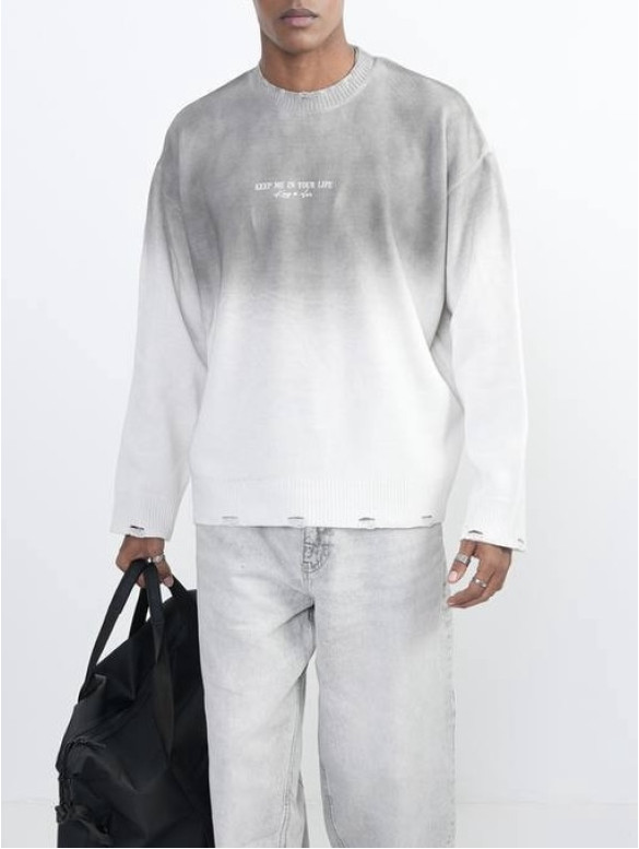 Oversize світшот з надписом