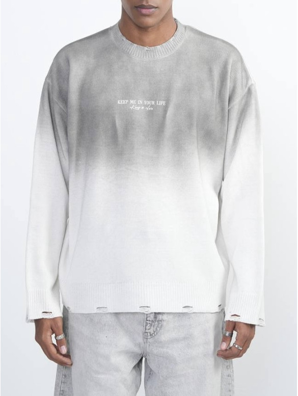Oversize світшот з надписом