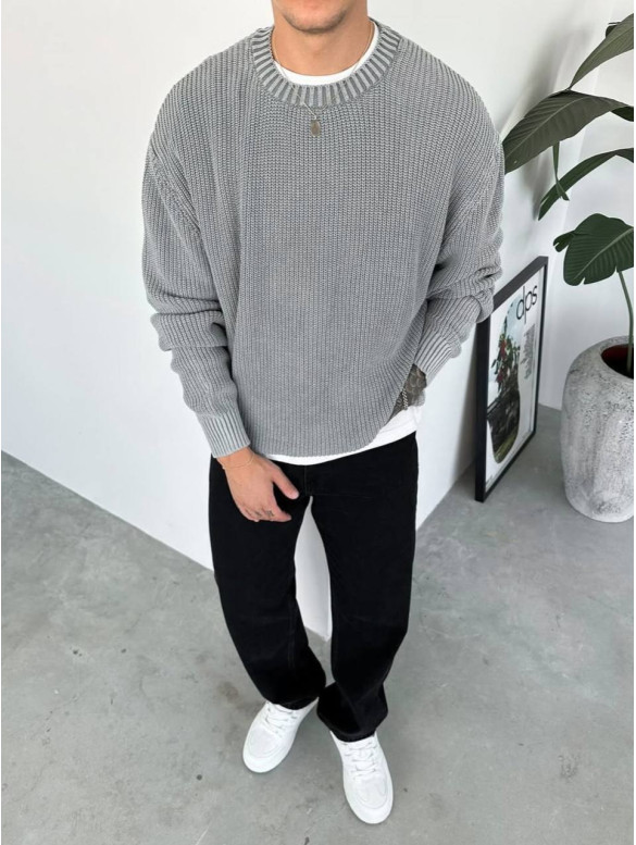 В'язаний oversize светр