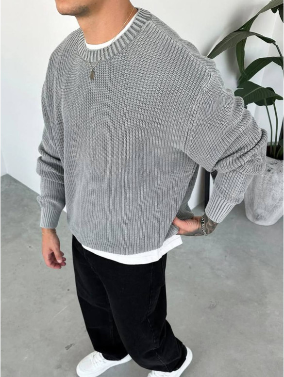 В'язаний oversize светр
