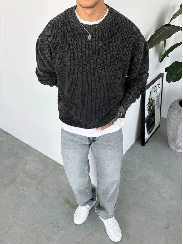 В'язаний oversize светр