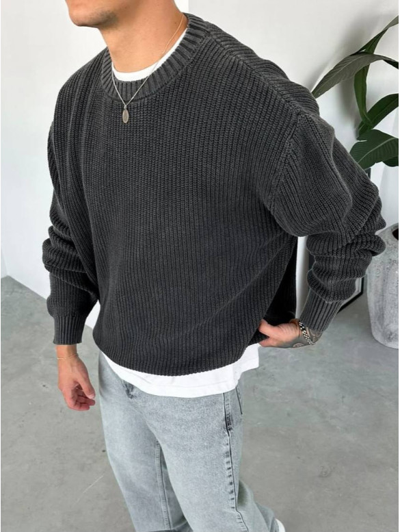 В'язаний oversize светр