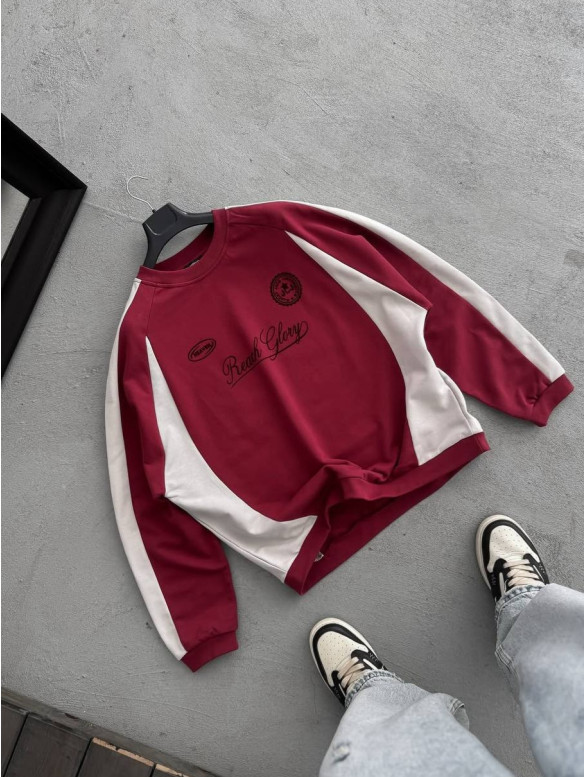 Oversize світшот з надписом