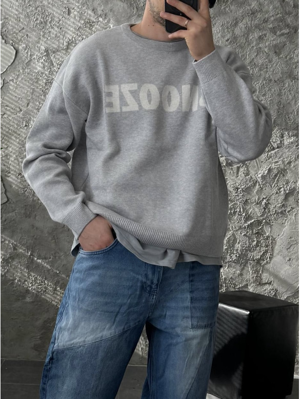 Oversize світшот з надписом