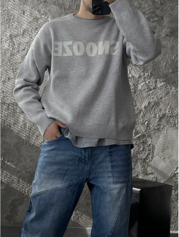 Oversize світшот з надписом