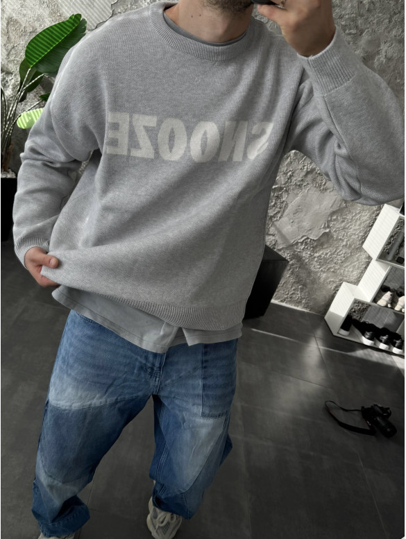 Oversize світшот з надписом