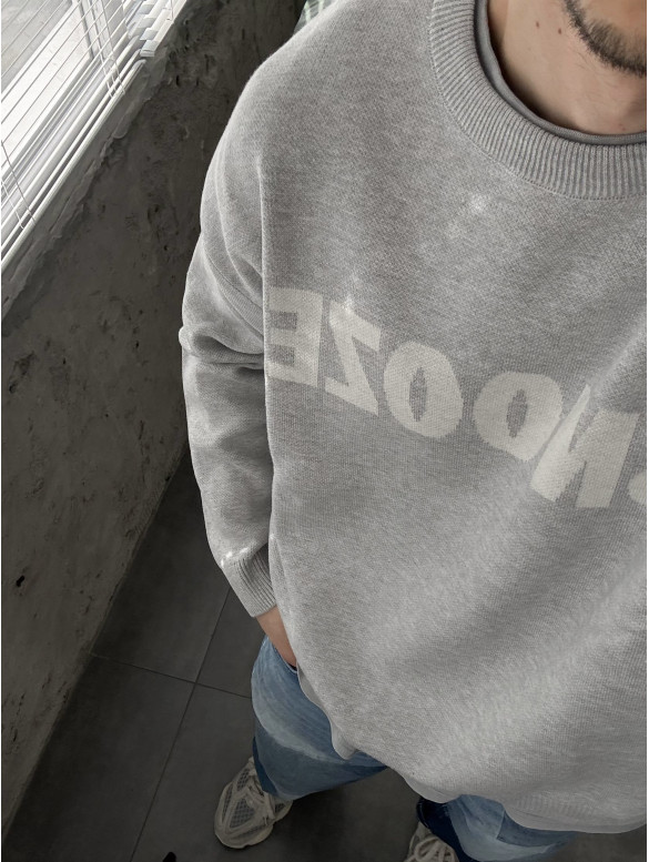 Oversize світшот з надписом