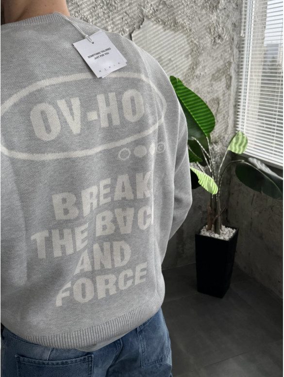 Oversize світшот з надписом