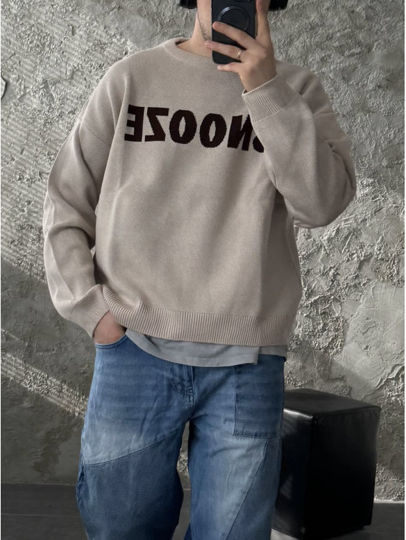 Oversize світшот з надписом