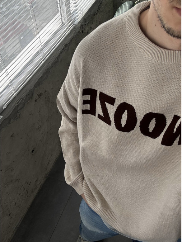 Oversize світшот з надписом