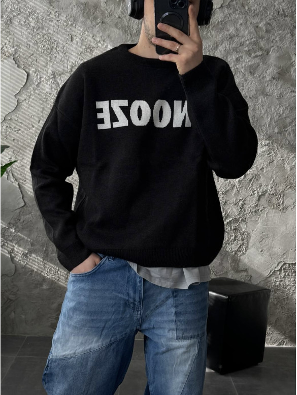 Oversize світшот з надписом