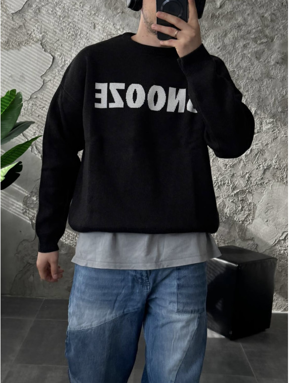 Oversize світшот з надписом