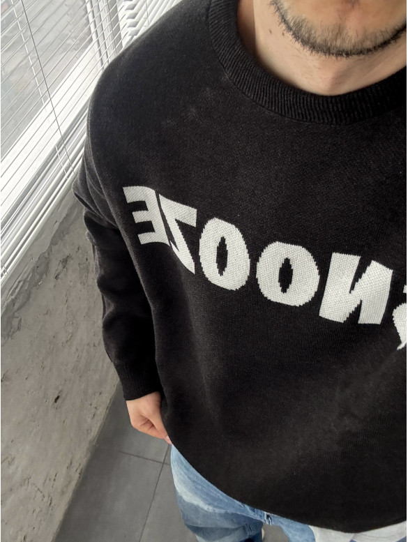 Oversize світшот з надписом