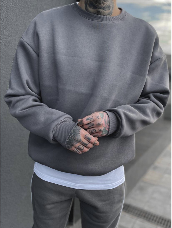 Oversize світшот на флісі
