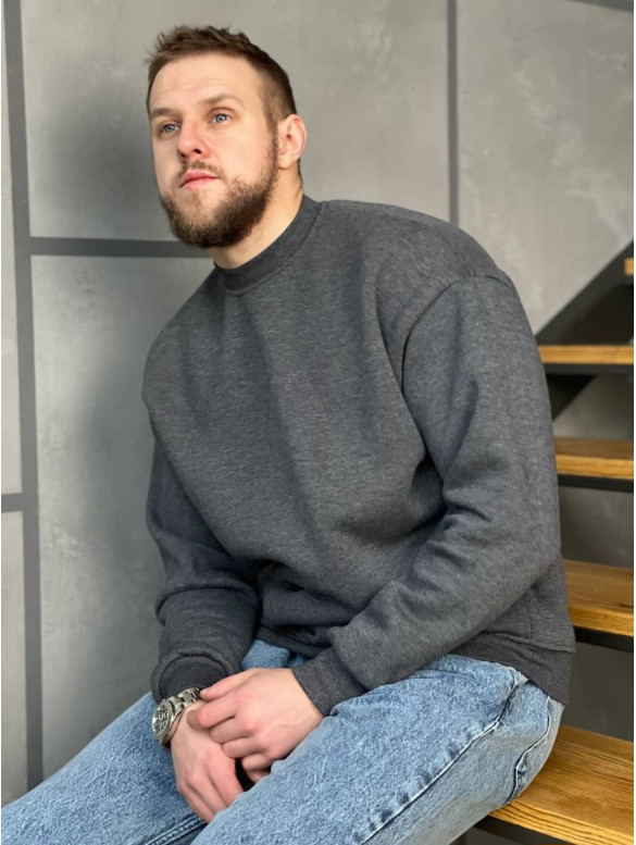 Oversize світшот на флісі