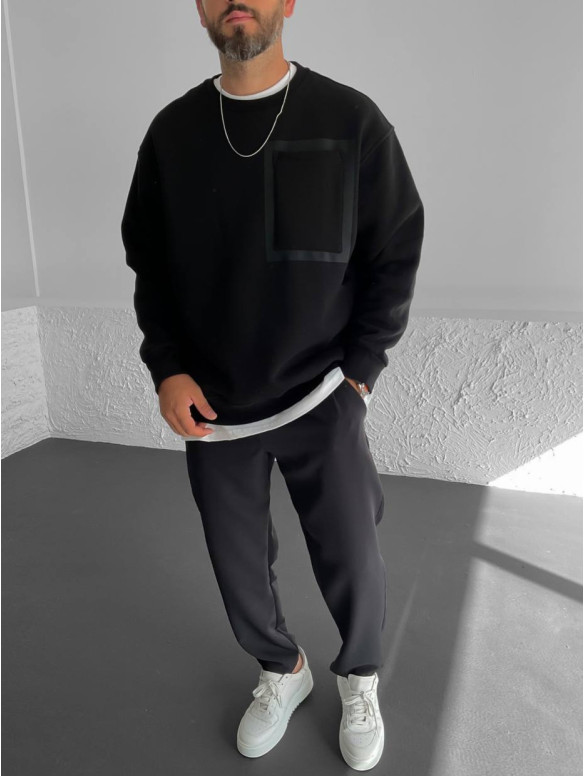 Oversize світшот на флісі