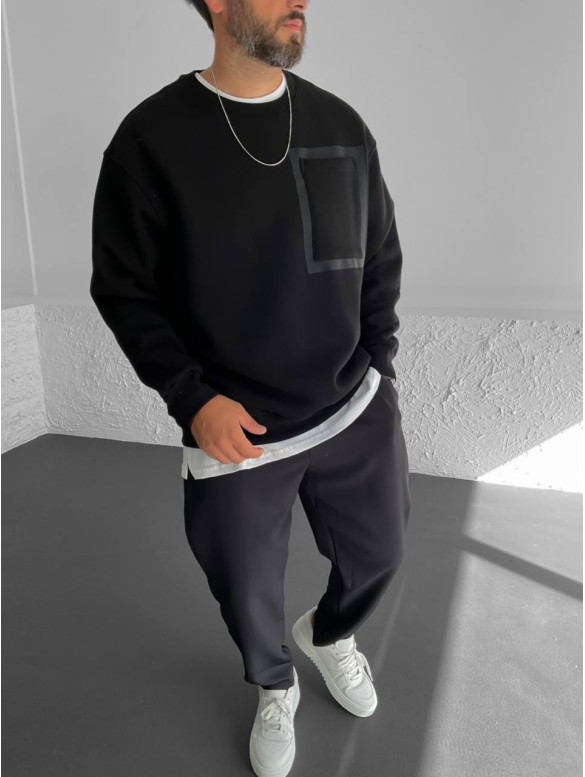 Oversize світшот на флісі