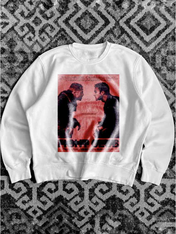Oversize лонгслів з принтом