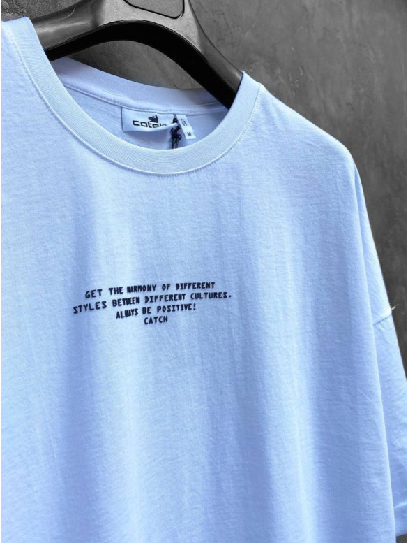 Oversize футболка з надписом