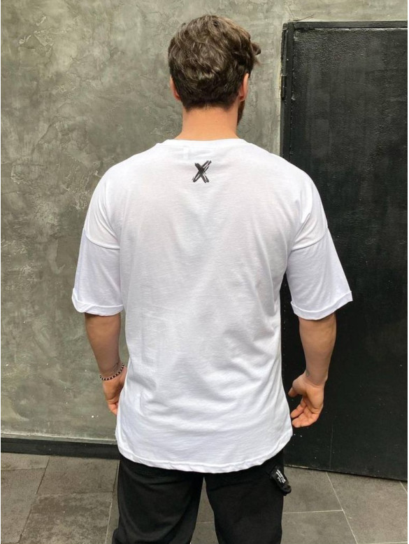 Oversize футболка з надписом