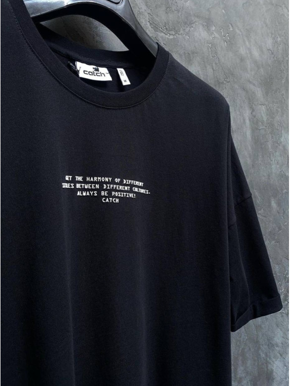 Oversize футболка з надписом