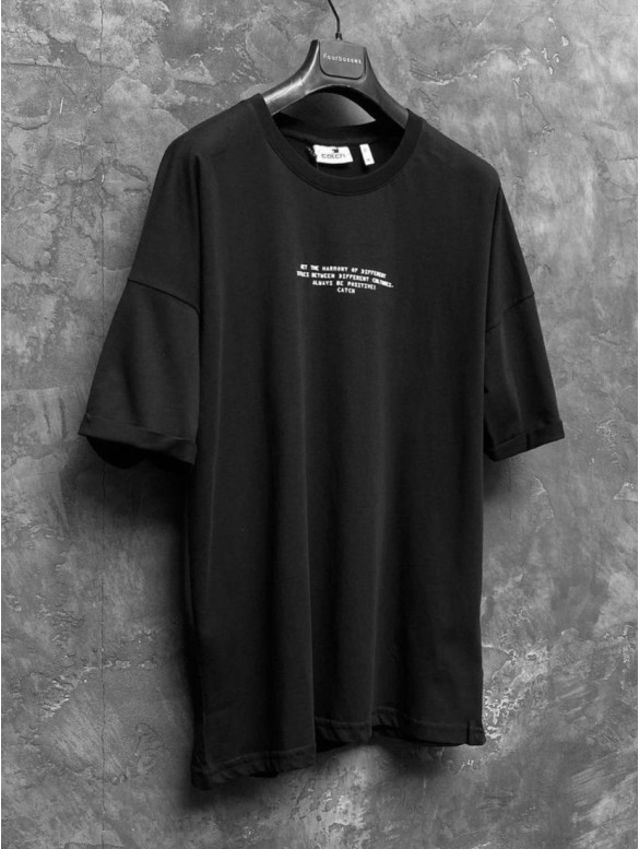 Oversize футболка з надписом